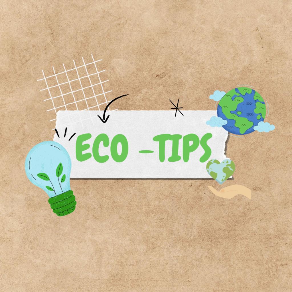 Eco Tips per estalviar aigua!
